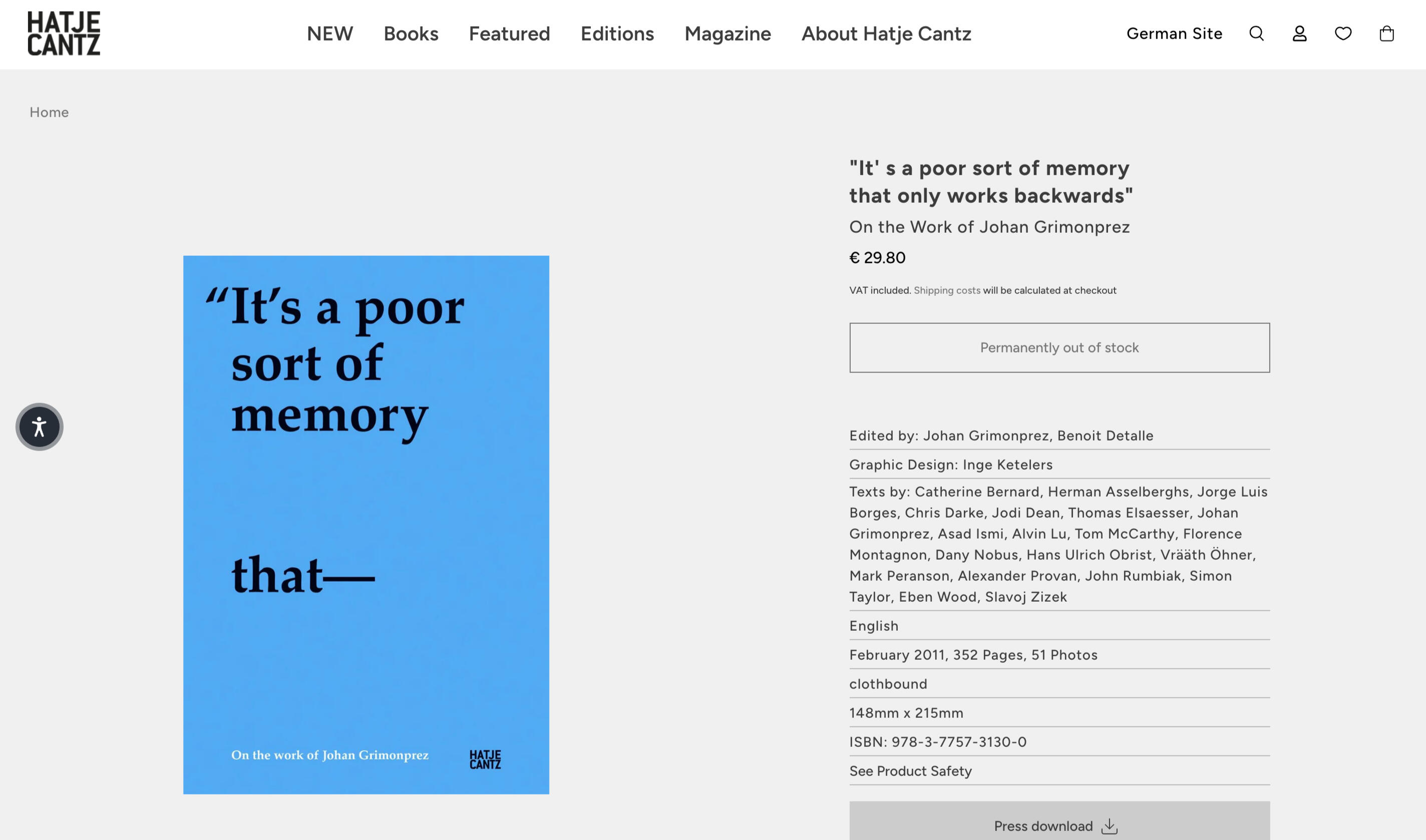 It's a poor sort of memory that only works backwards